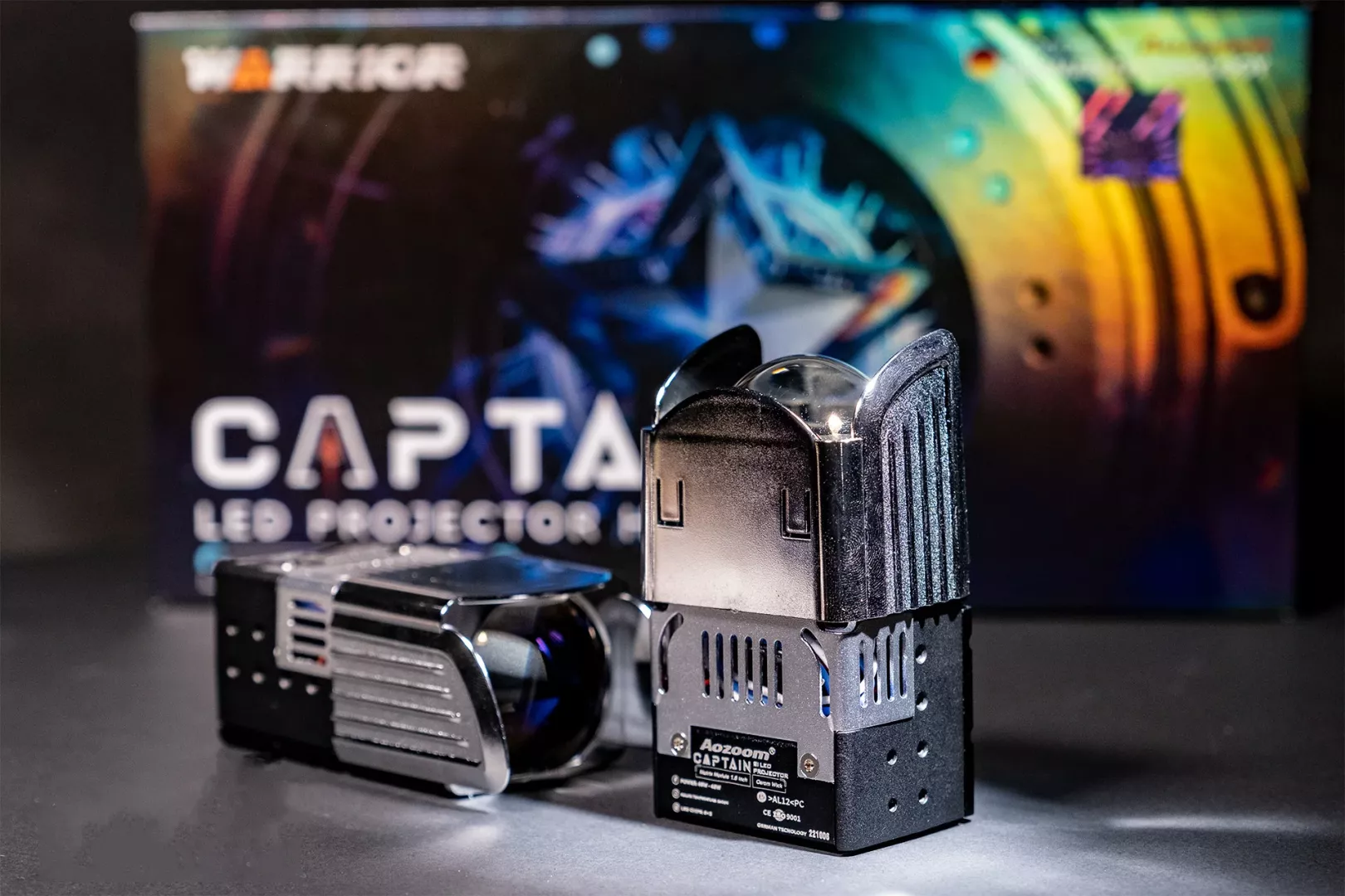 Bi pha LED CAPTAIN LIGHT 1.8 INCH chính hãng AOZOOM
