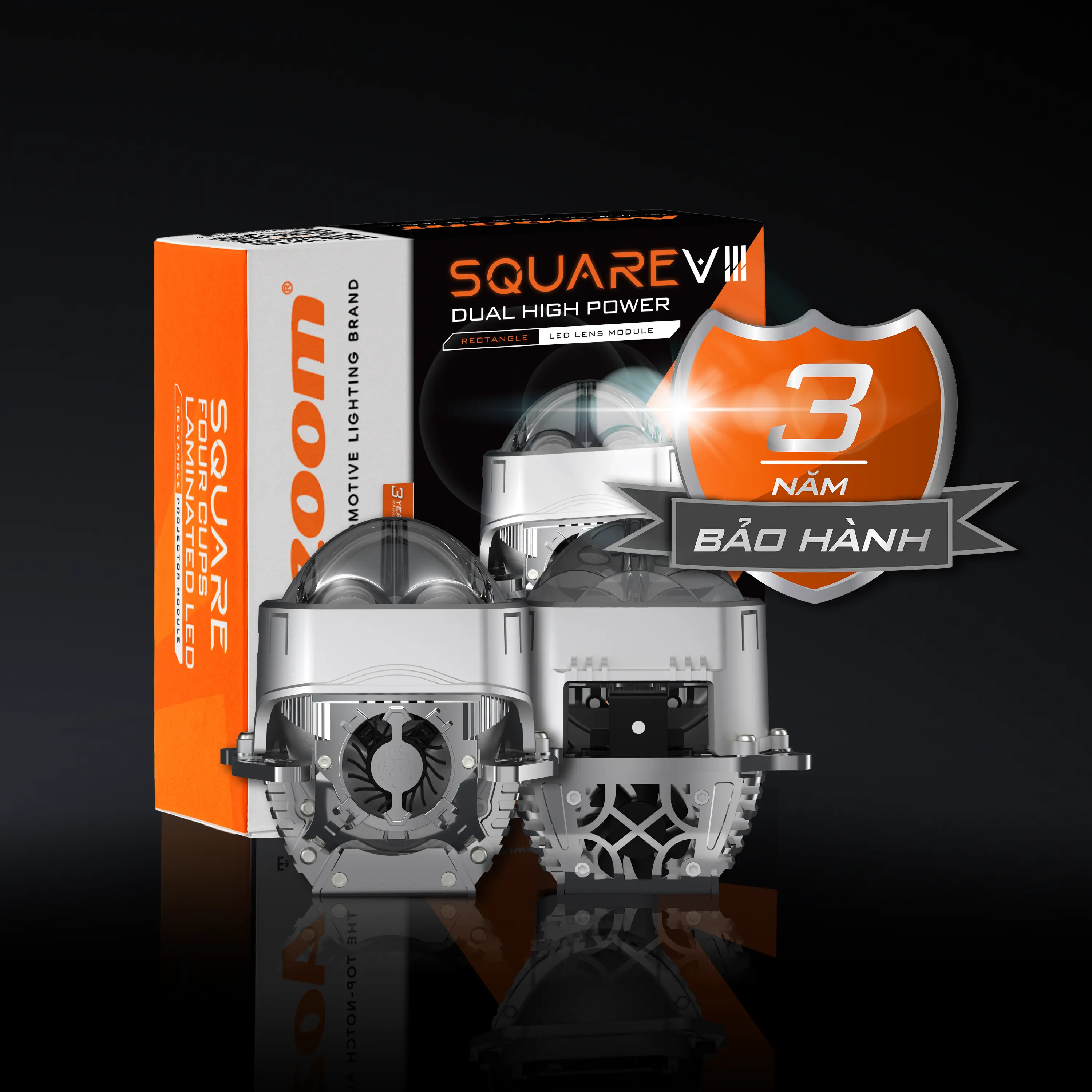 Bi pha Led SQUARE V3