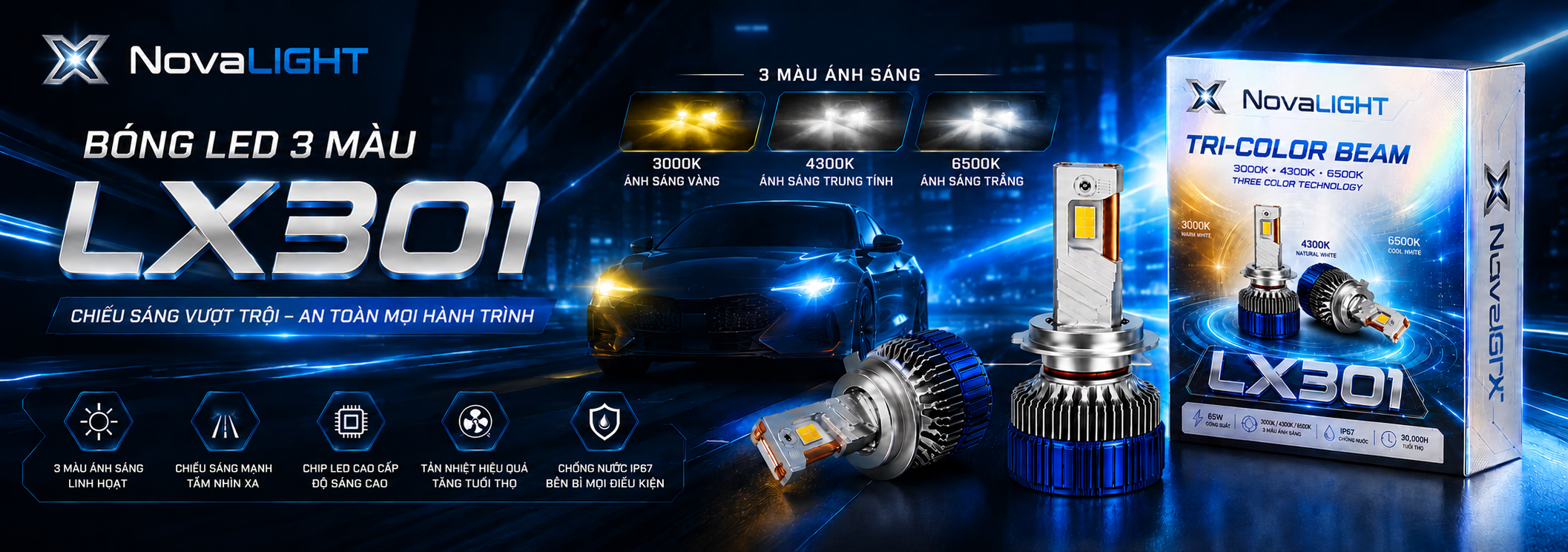 Bóng đèn LED NovaLIGHT LX301